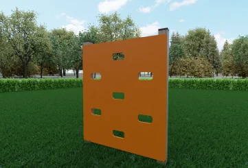 Стенка для лазания с шестом YDS 20-003