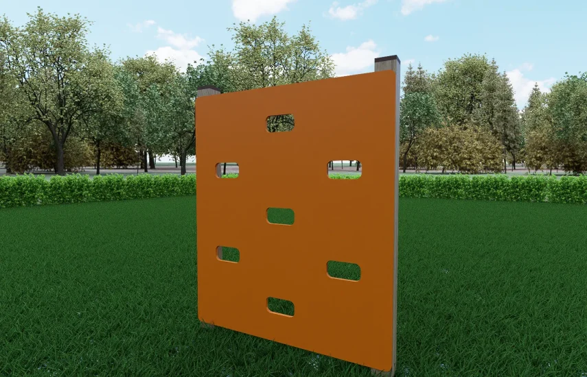 Стенка для лазания с шестом YDS 20-003