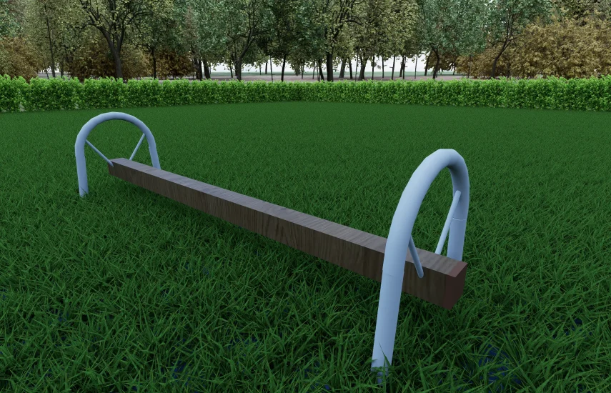 Бревно на цепях YDS 20-014