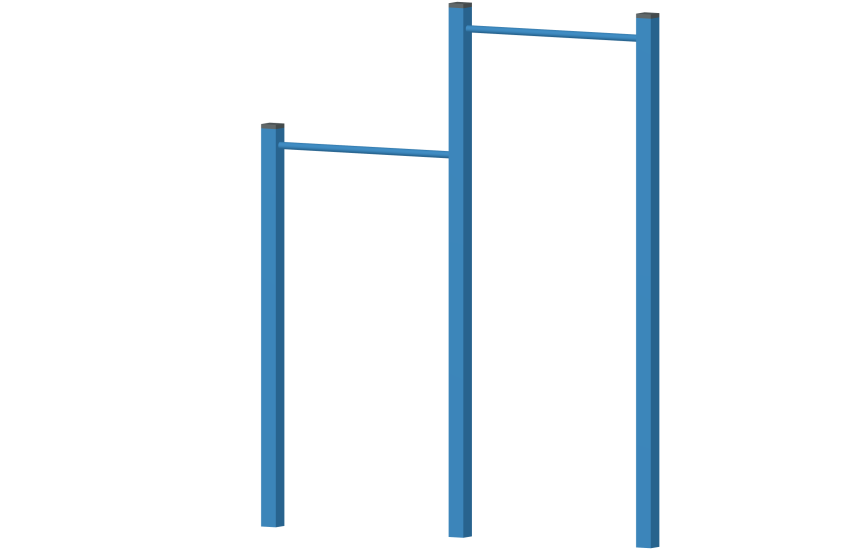 Турник двойной YDS 30-002