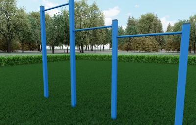 Турник тройной YDS 30-003