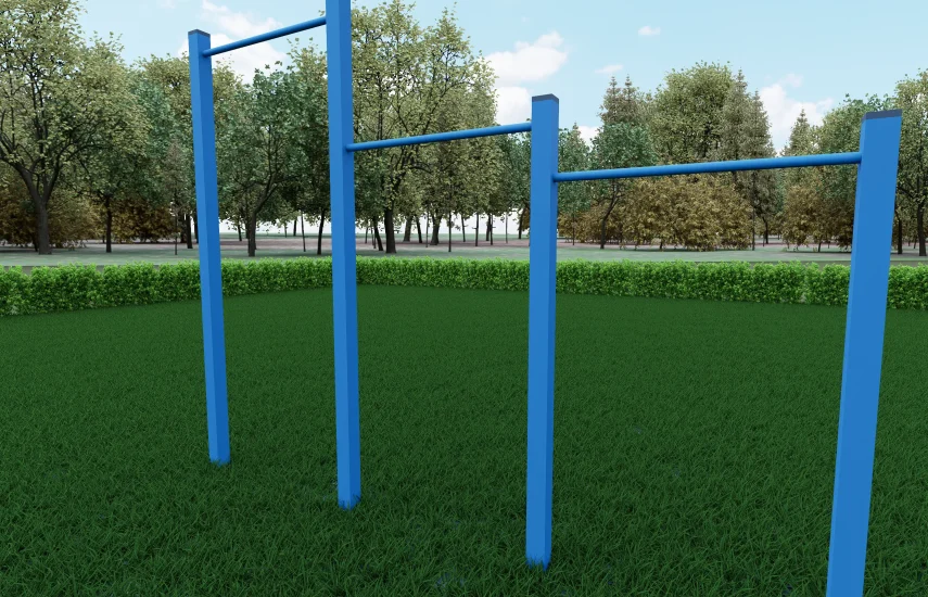 Турник тройной YDS 30-003