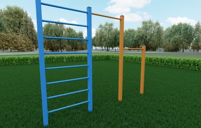 Турник со шведской стенкой YDS 30-005