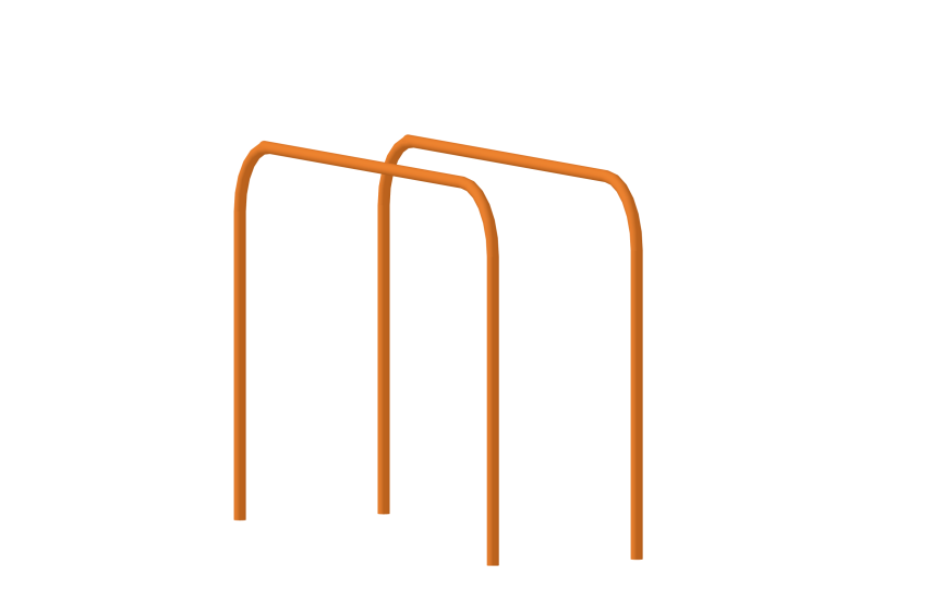 Брусья гнутые 30-009