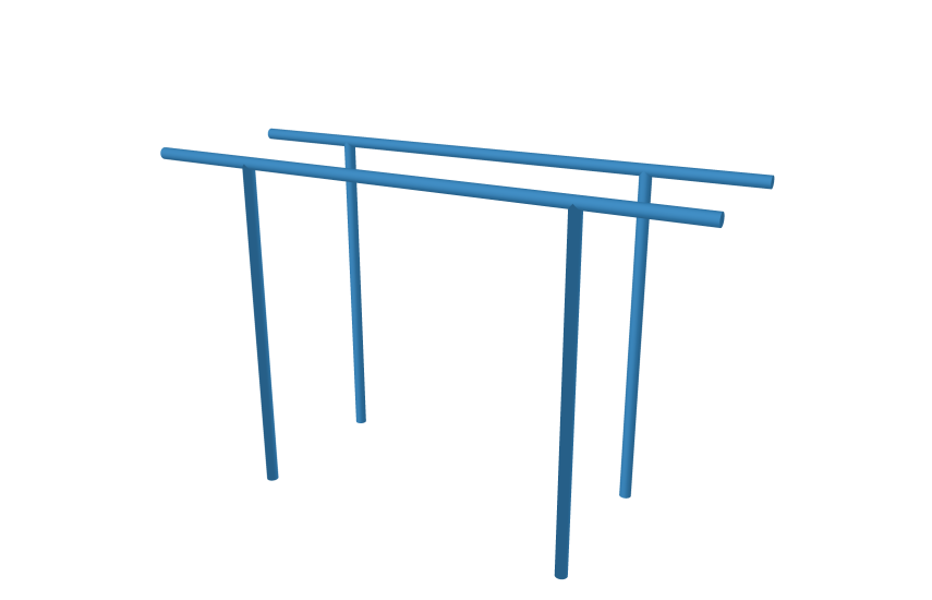 Брусья прямые YDS 30-010