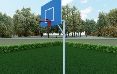 Стойка баскетбольная (без сетки) YDS 30-102