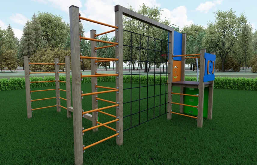 Игровой комлпект тип 8 (с канатной сеткой) YDS 40-008