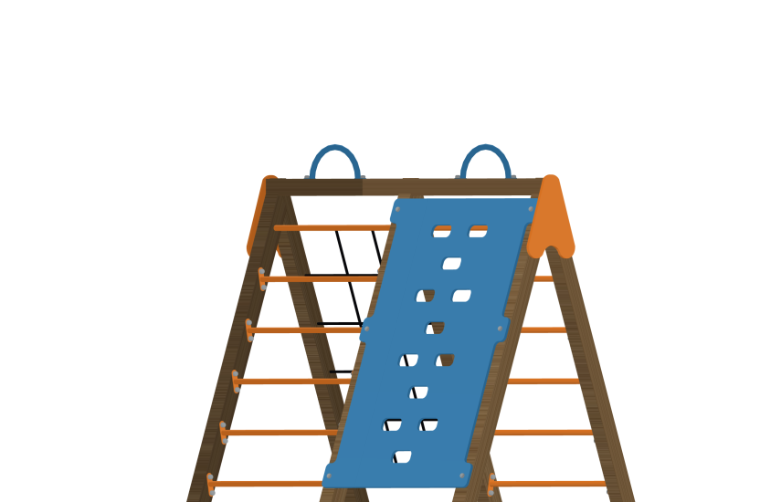 Игровой комплекс тип 9 (с канатной сеткой) YDS 40-009