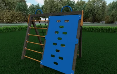 Игровой комплекс тип 9 (с канатной сеткой) YDS 40-009