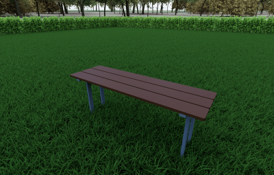 Лавочка тип 1 (фанера) YDS 50-001