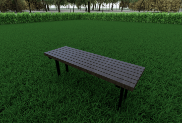 Лавочка тип 1 (брус) YDS 50-002