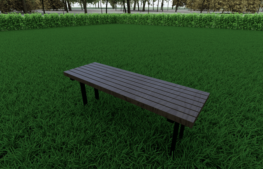 Лавочка тип 1 (брус) YDS 50-002