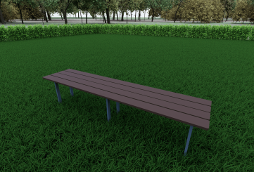 Лавочка тип 2 (фанера) YDS 50-003