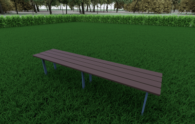 Лавочка тип 2 (фанера) YDS 50-003