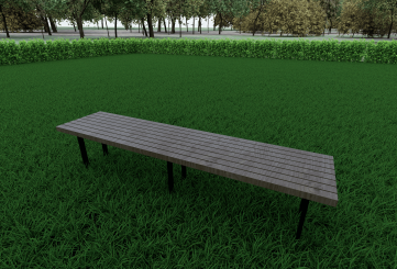 Лавочка тип 2 (брус) YDS 50-004