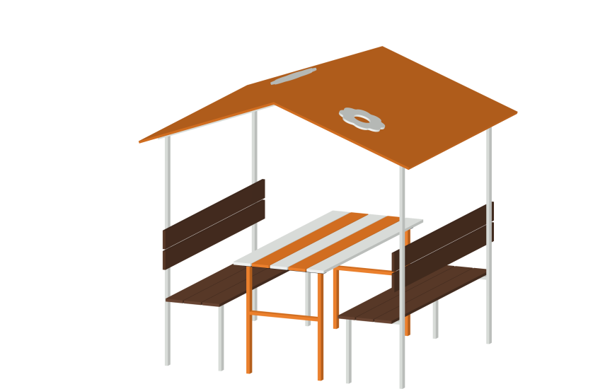 Беседка тип 3 YDS 50-014