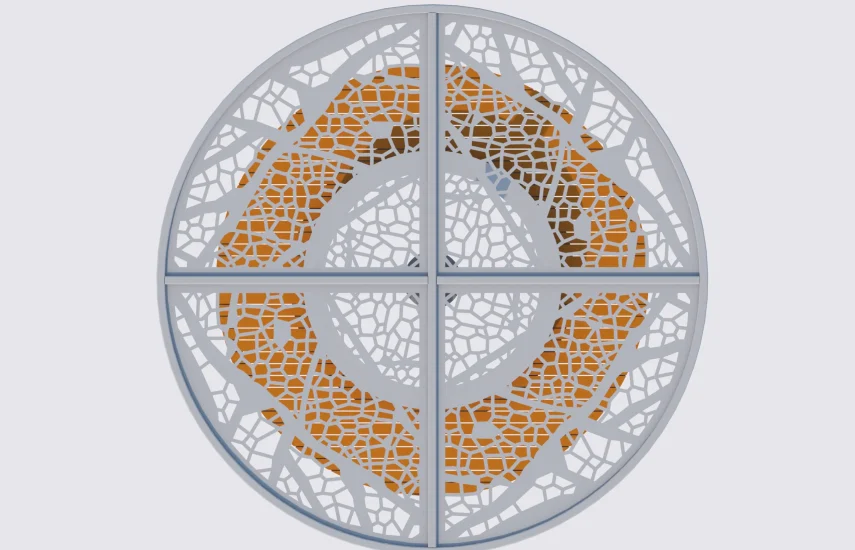 Пергола с лавкой YDS-PT-03