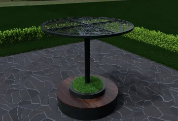 Пергола с лавкой YDS-PT-03